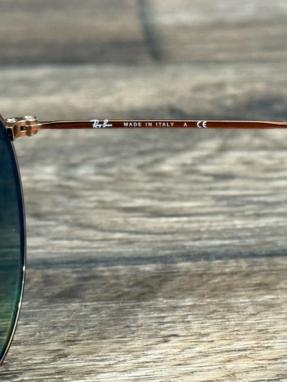 Ray-Ban rb3447 round metal 9002/a6 53-21